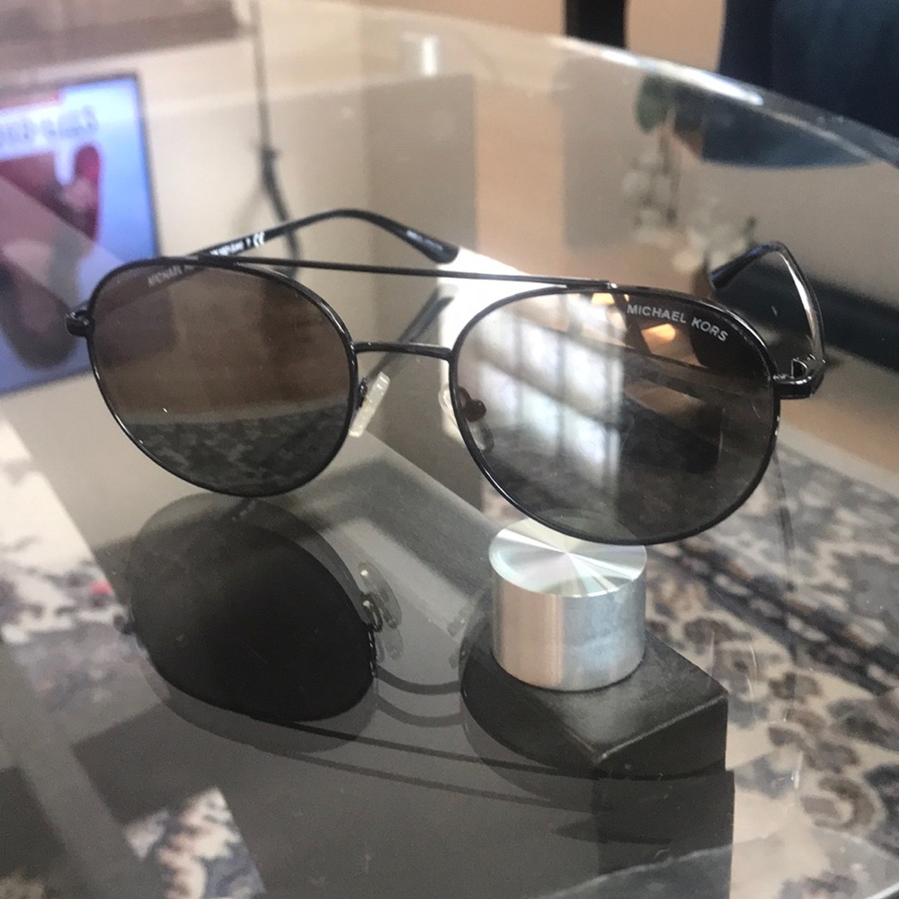 Barely Used- Michael Kors Black MK1021 Sunglasses